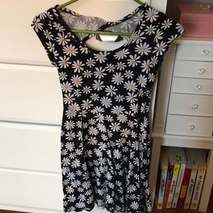 Daisy Print Spring Dress